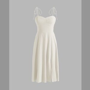 CIDER Summer Dress with Slit - Size Medium
